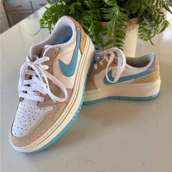 🌟 Nike Air Jordan 1 Womens Elevate Low SE Salt Lake City ~ Size 9 - Picture 8 of 9